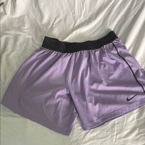 Nike Women's Purple Athletic Shorts size medium